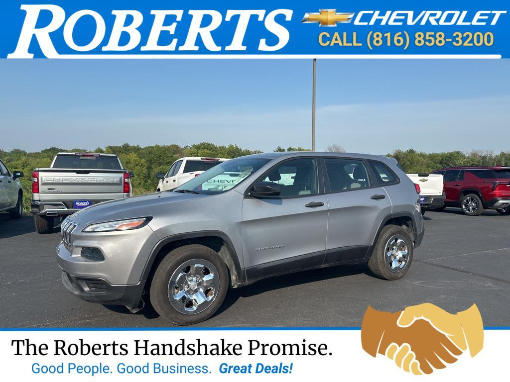 used 2014 Jeep Cherokee car, priced at $11,250