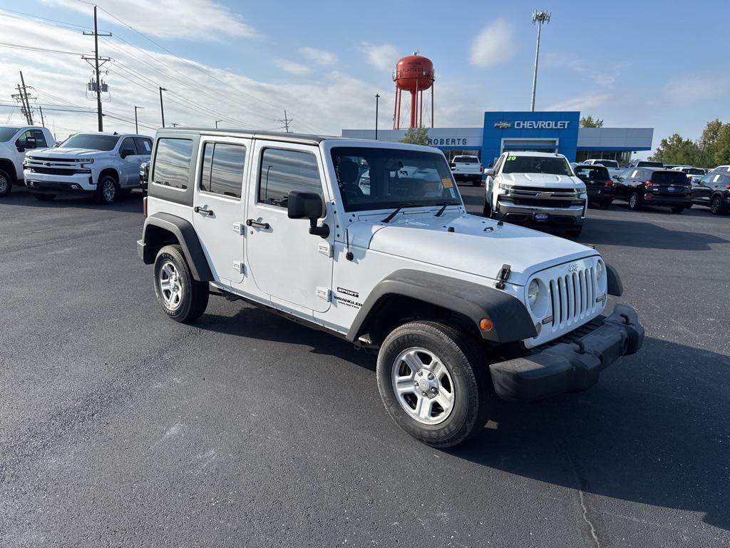 used 2017 Jeep Wrangler Unlimited car, priced at $22,900