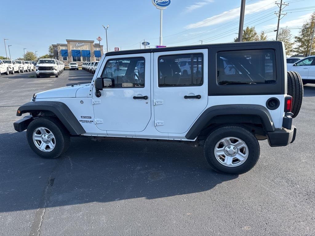 used 2017 Jeep Wrangler Unlimited car, priced at $22,900