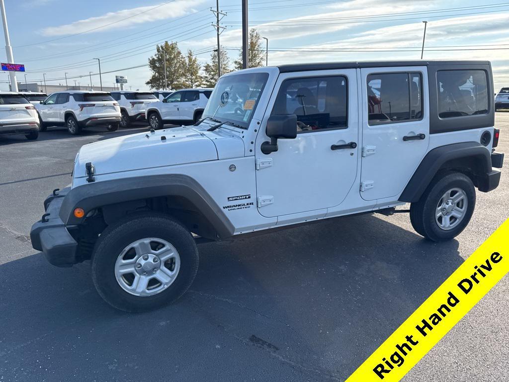 used 2017 Jeep Wrangler Unlimited car, priced at $22,900