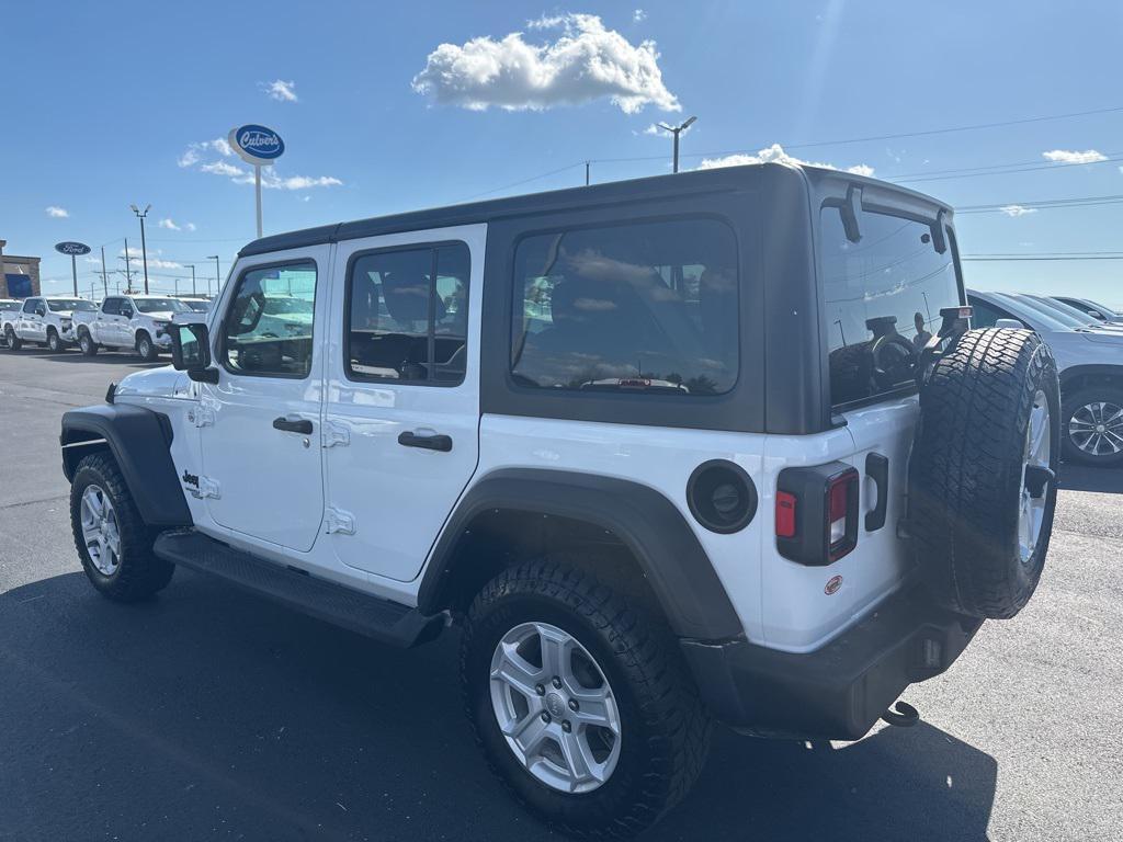used 2021 Jeep Wrangler Unlimited car, priced at $26,500