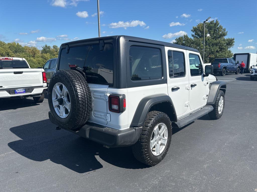 used 2021 Jeep Wrangler Unlimited car, priced at $26,500
