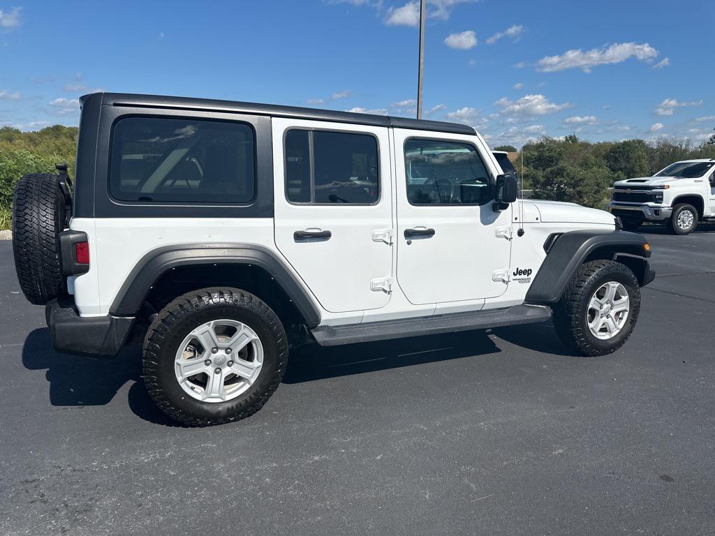 used 2021 Jeep Wrangler Unlimited car, priced at $26,500