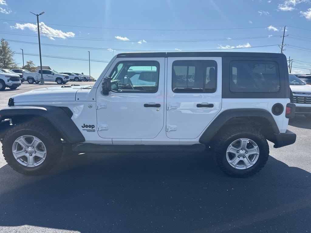 used 2021 Jeep Wrangler Unlimited car, priced at $26,500