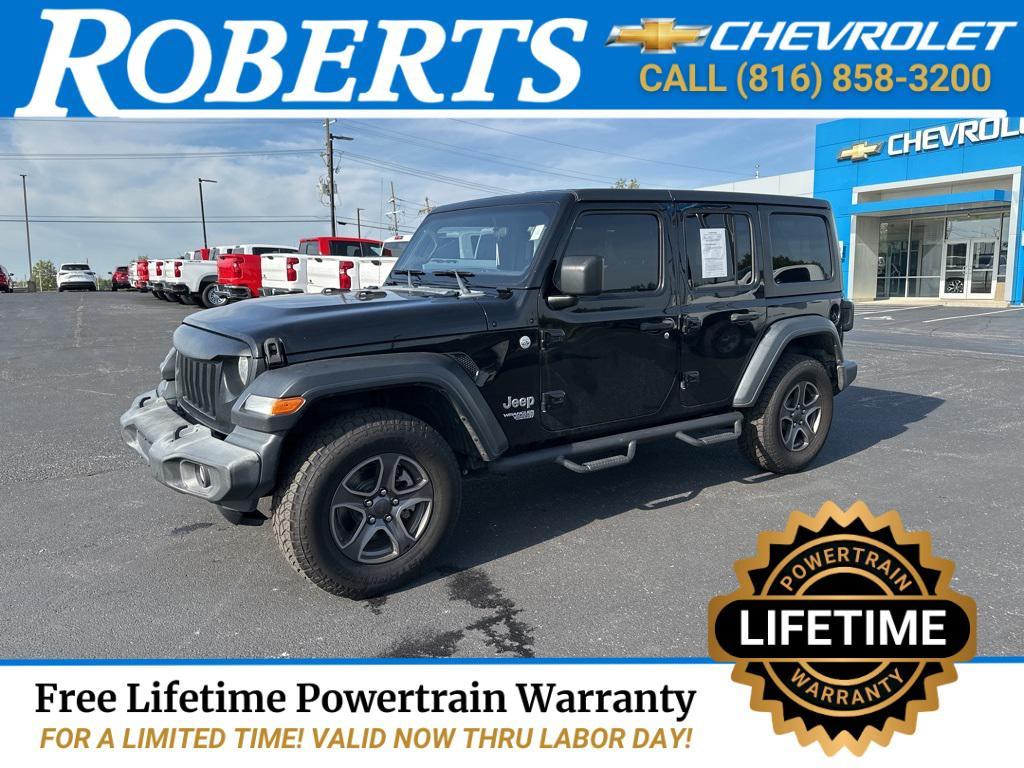 used 2018 Jeep Wrangler Unlimited car, priced at $21,000