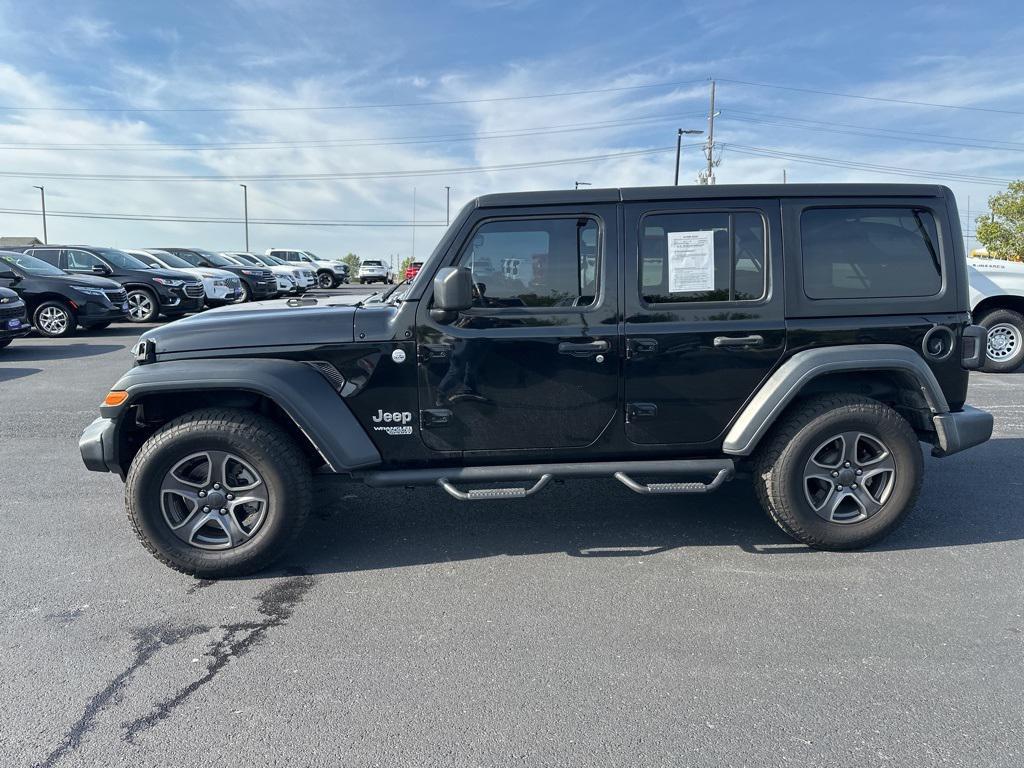 used 2018 Jeep Wrangler Unlimited car, priced at $19,500