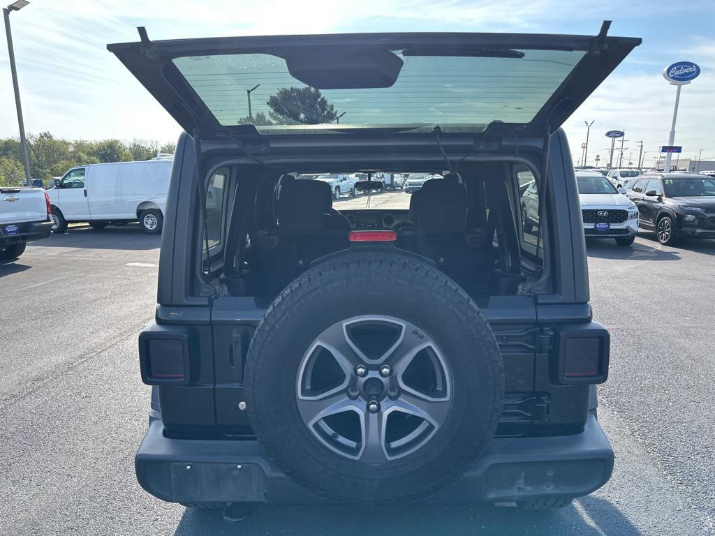 used 2018 Jeep Wrangler Unlimited car, priced at $19,500