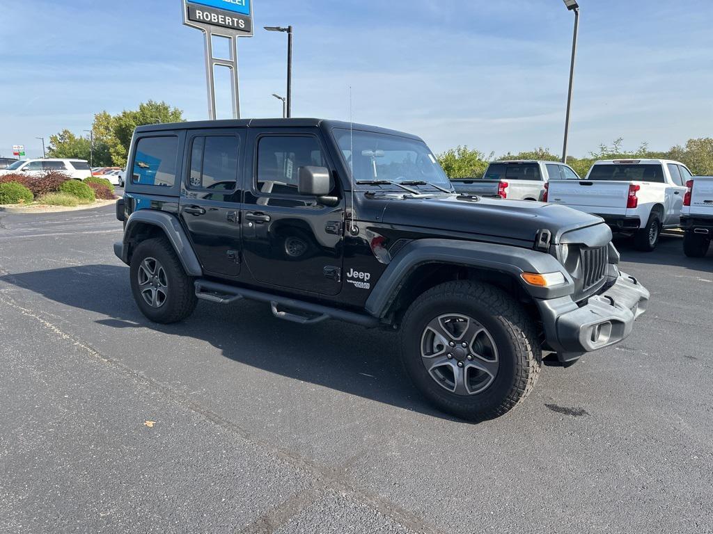 used 2018 Jeep Wrangler Unlimited car, priced at $19,500