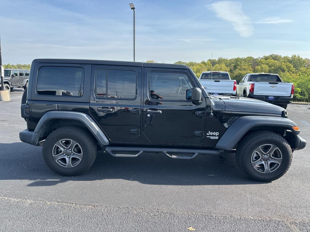 used 2018 Jeep Wrangler Unlimited car, priced at $19,500