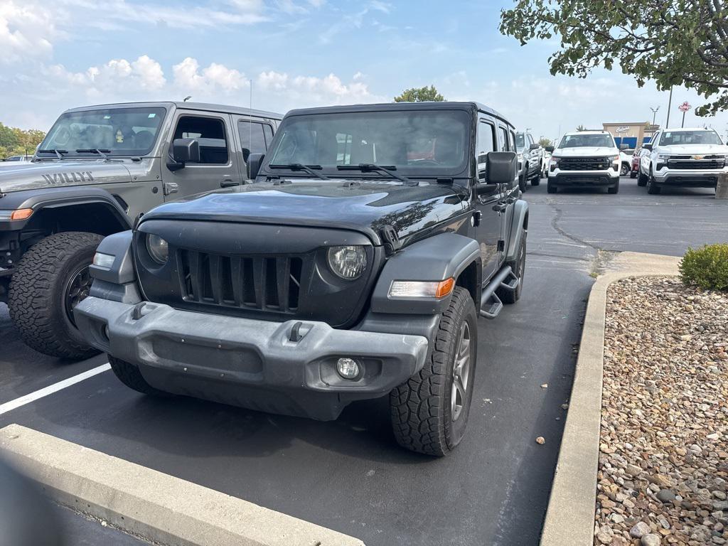 used 2018 Jeep Wrangler Unlimited car, priced at $21,400