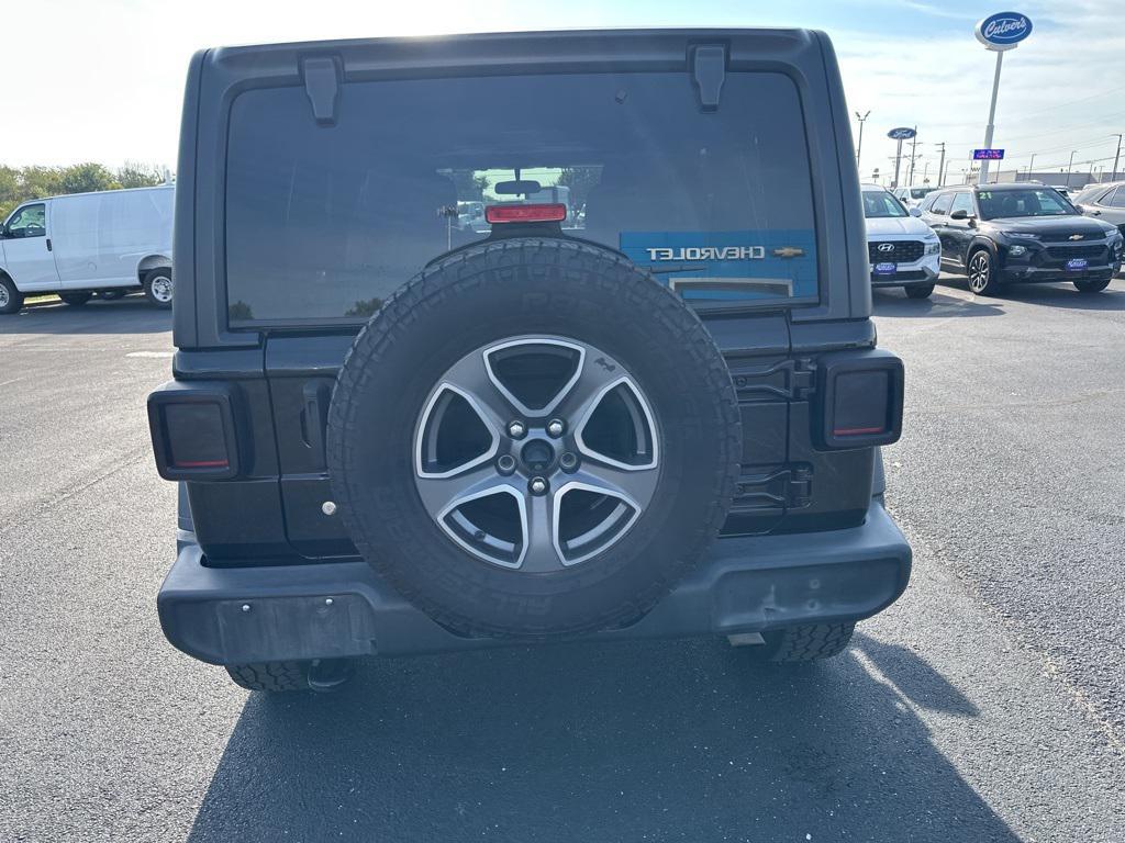 used 2018 Jeep Wrangler Unlimited car, priced at $19,500