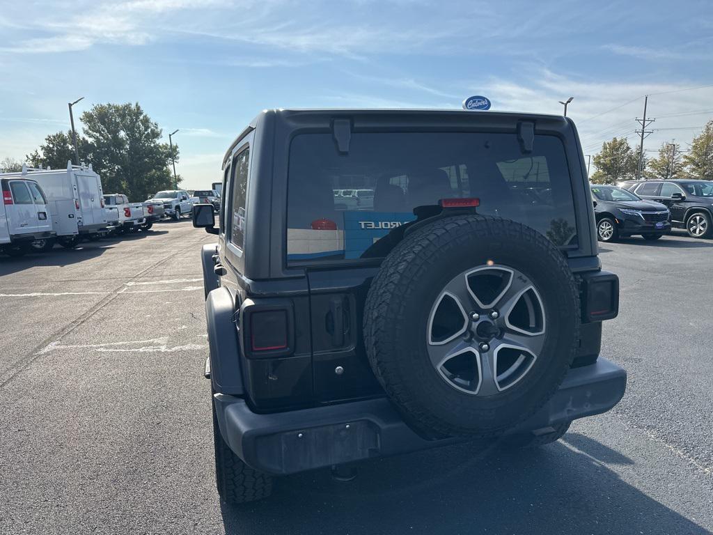 used 2018 Jeep Wrangler Unlimited car, priced at $19,500