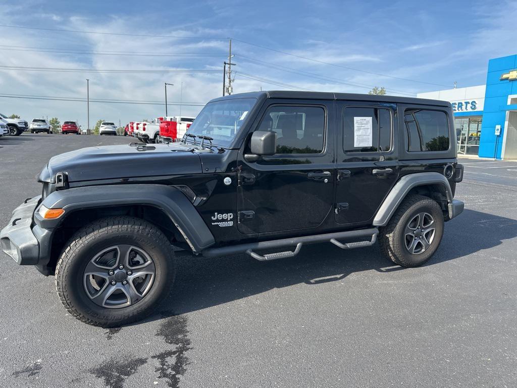 used 2018 Jeep Wrangler Unlimited car, priced at $19,500