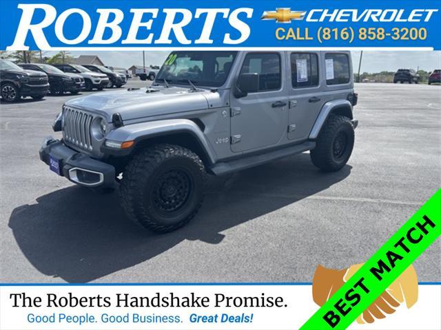 used 2020 Jeep Wrangler Unlimited car, priced at $26,600