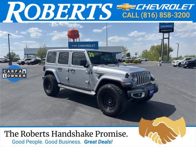 used 2020 Jeep Wrangler Unlimited car, priced at $27,200