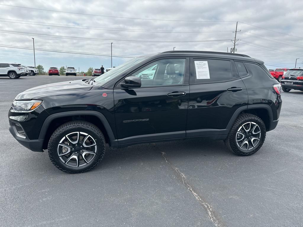 used 2024 Jeep Compass car, priced at $23,499