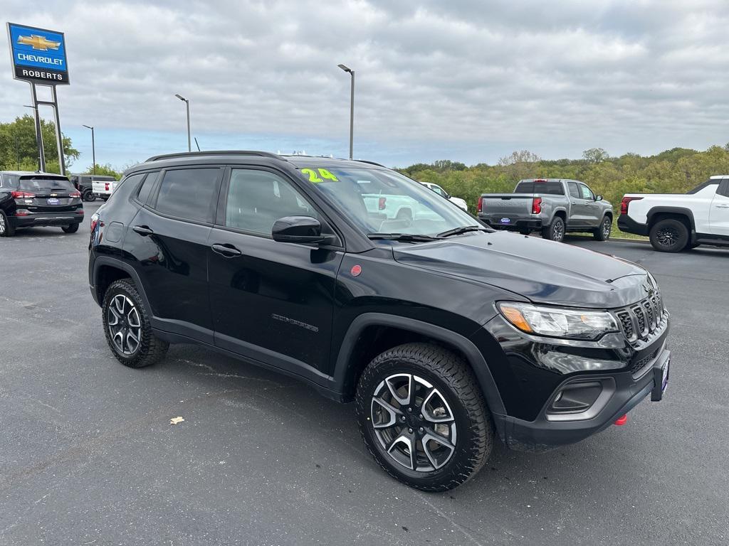 used 2024 Jeep Compass car, priced at $23,499