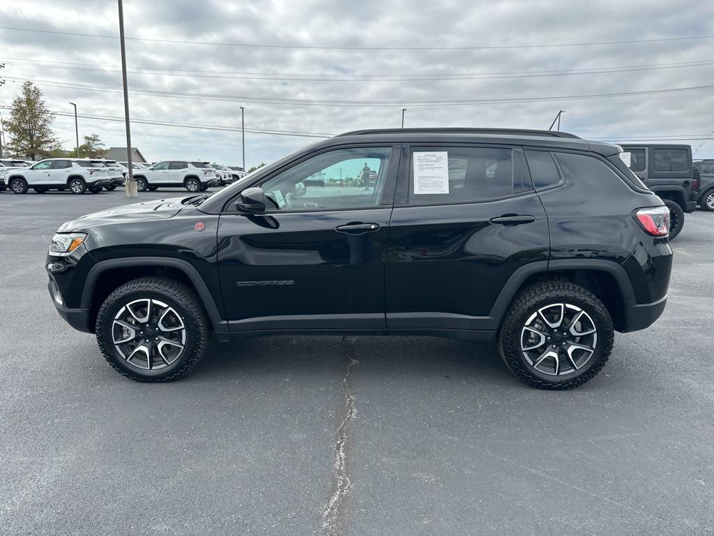used 2024 Jeep Compass car, priced at $23,499