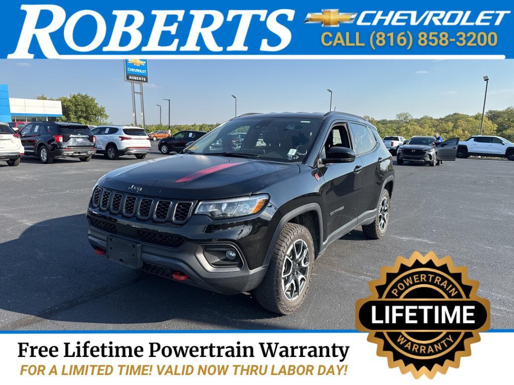 used 2024 Jeep Compass car, priced at $26,000