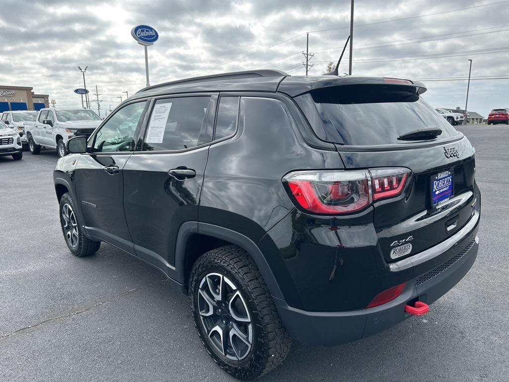 used 2024 Jeep Compass car, priced at $23,499