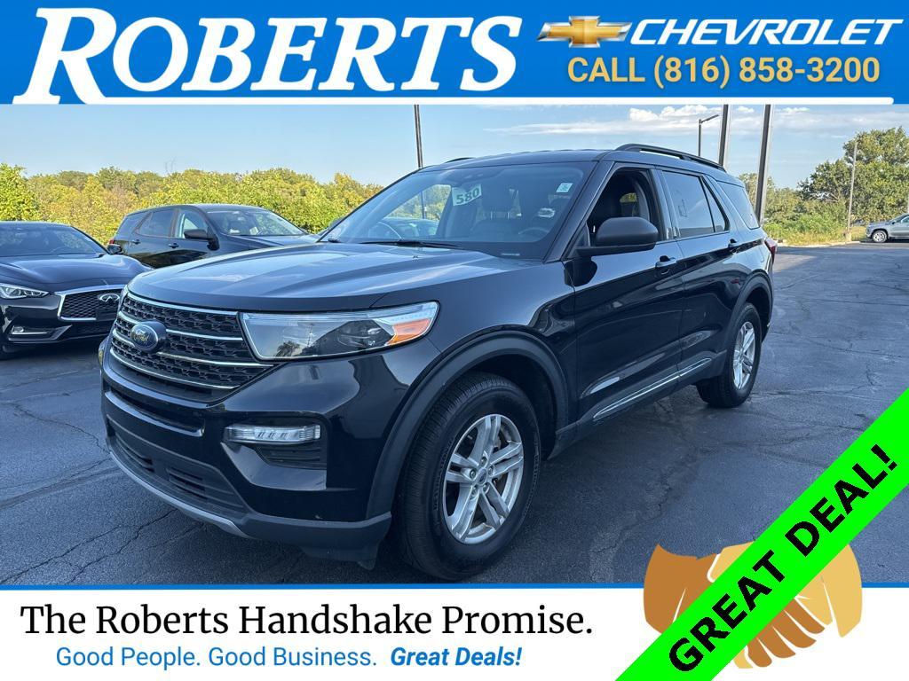 used 2021 Ford Explorer car, priced at $25,300