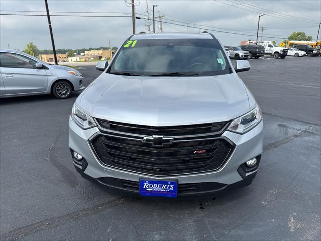 used 2021 Chevrolet Traverse car, priced at $19,500