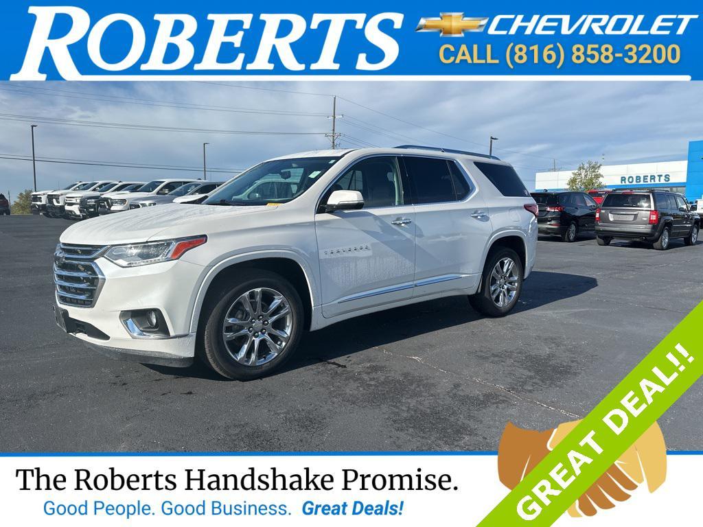 used 2020 Chevrolet Traverse car, priced at $26,499