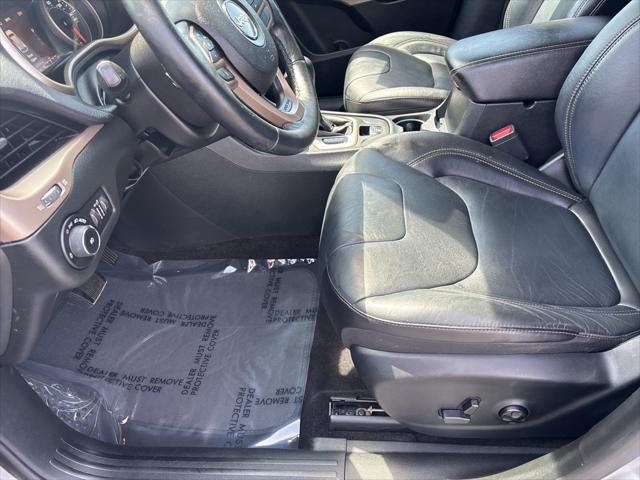 used 2017 Jeep Cherokee car, priced at $13,850