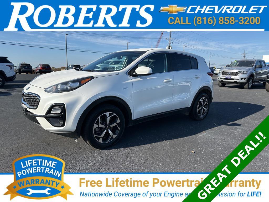 used 2022 Kia Sportage car, priced at $15,500