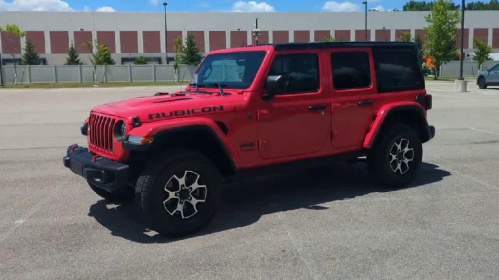 used 2020 Jeep Wrangler Unlimited car, priced at $26,436