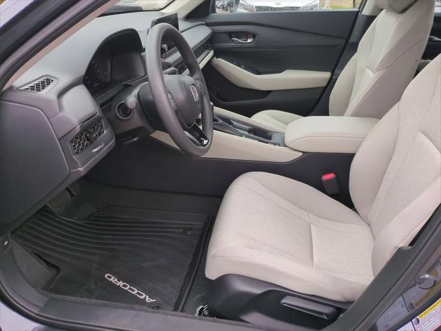 new 2025 Honda Accord car, priced at $29,445