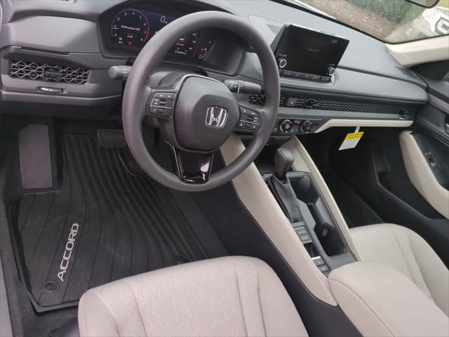 new 2025 Honda Accord car, priced at $29,445