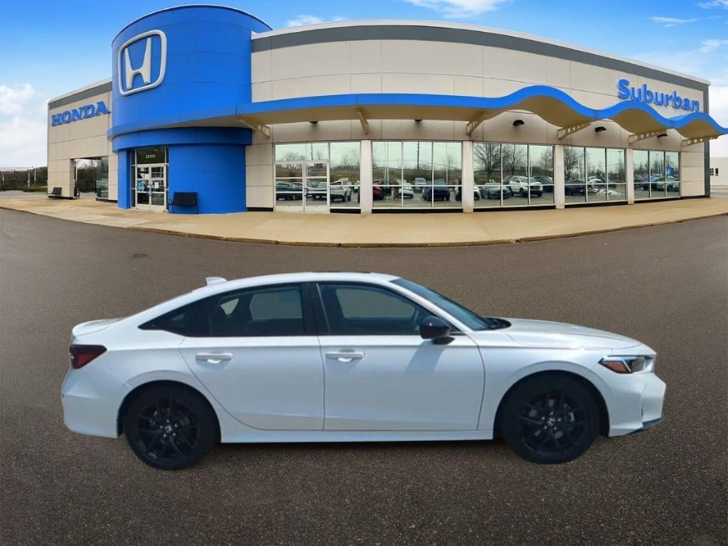 new 2025 Honda Civic Hybrid car, priced at $30,555