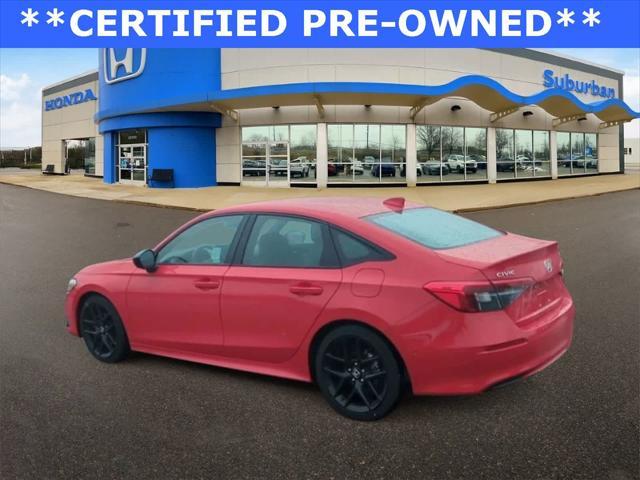 used 2023 Honda Civic car, priced at $24,500