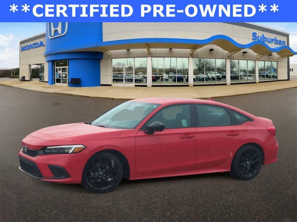 used 2023 Honda Civic car, priced at $25,000