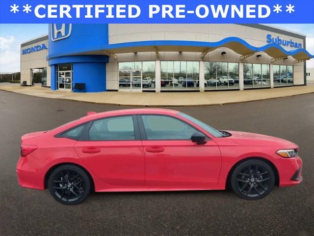 used 2023 Honda Civic car, priced at $24,500
