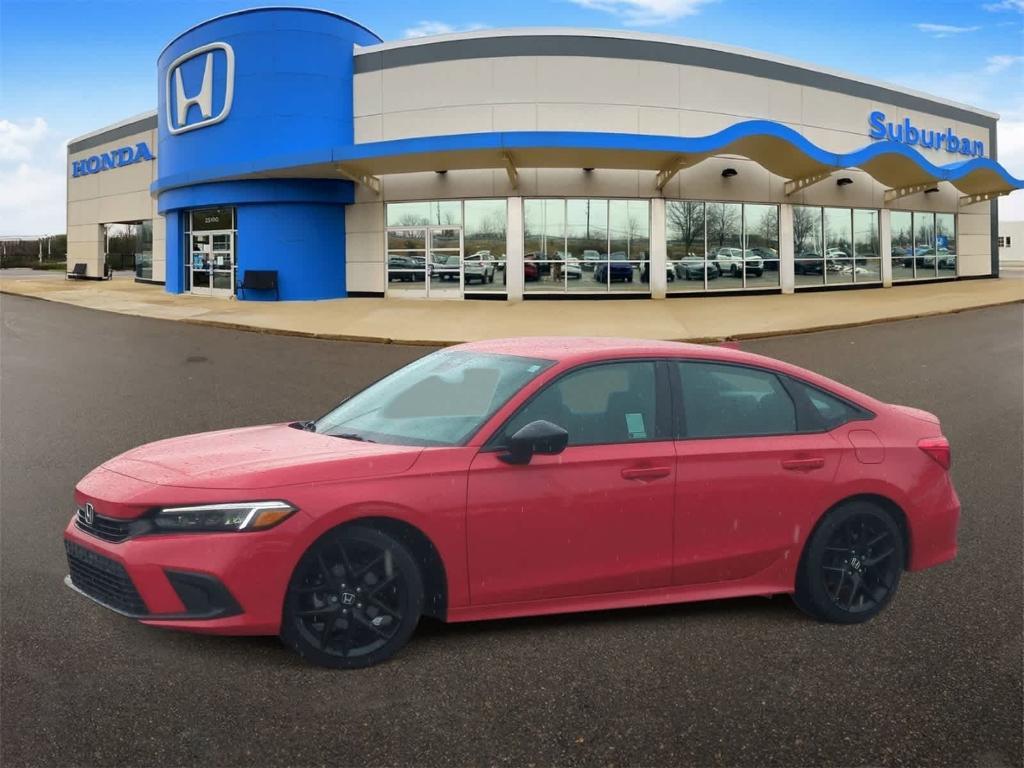 used 2023 Honda Civic car, priced at $25,000