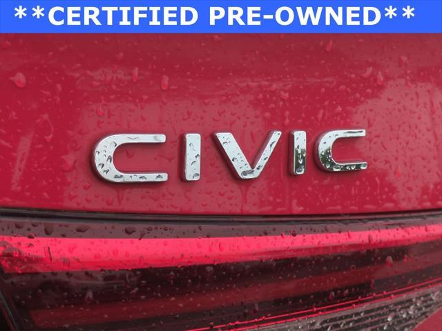 used 2023 Honda Civic car, priced at $24,500
