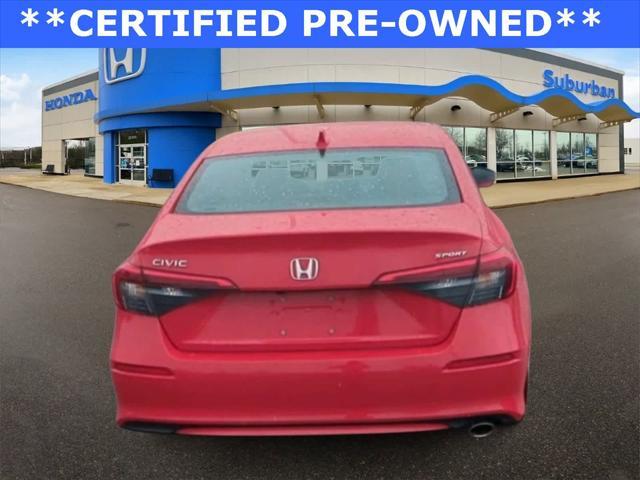 used 2023 Honda Civic car, priced at $24,500