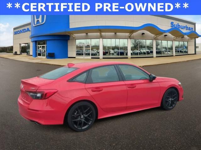 used 2023 Honda Civic car, priced at $24,500