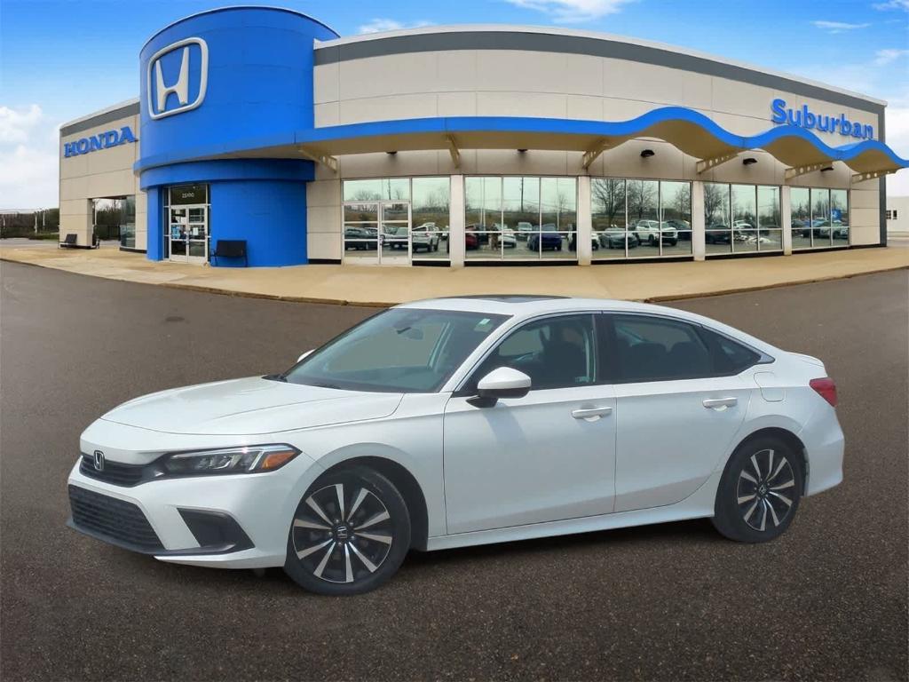 used 2022 Honda Civic car, priced at $25,000