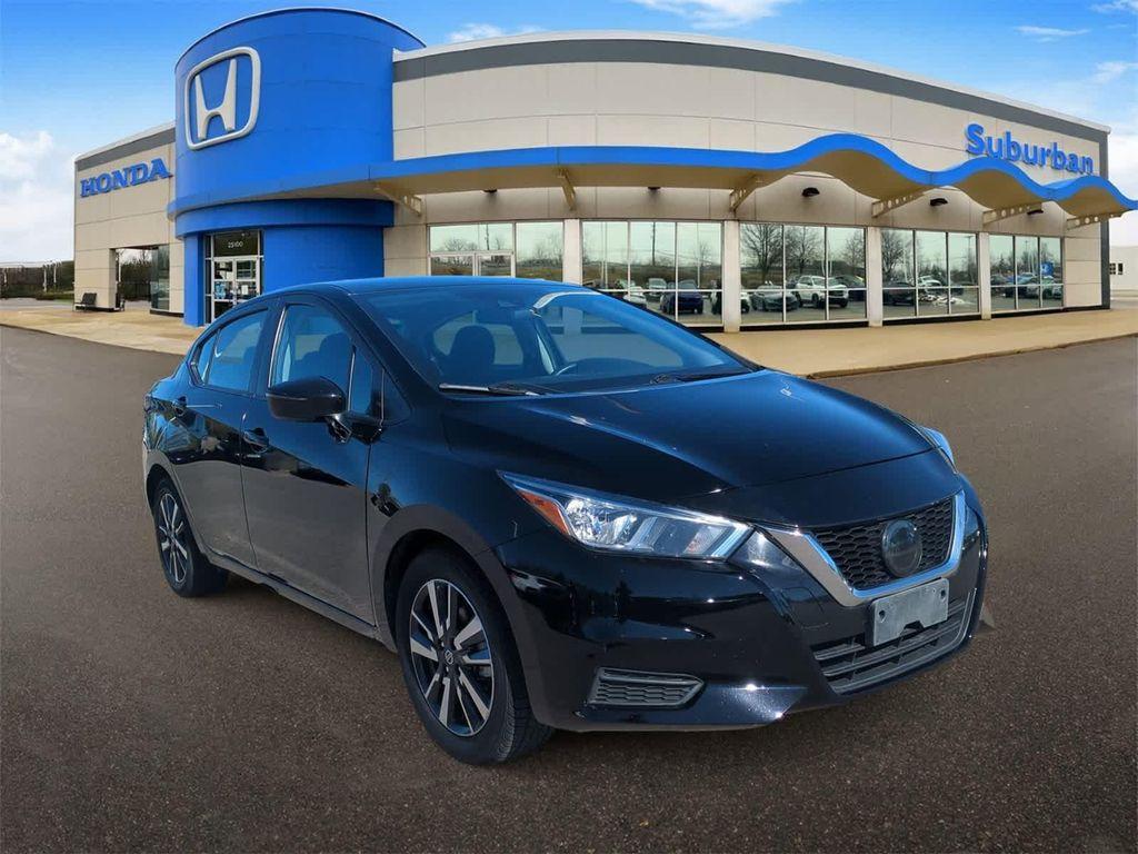 used 2021 Nissan Versa car, priced at $11,396
