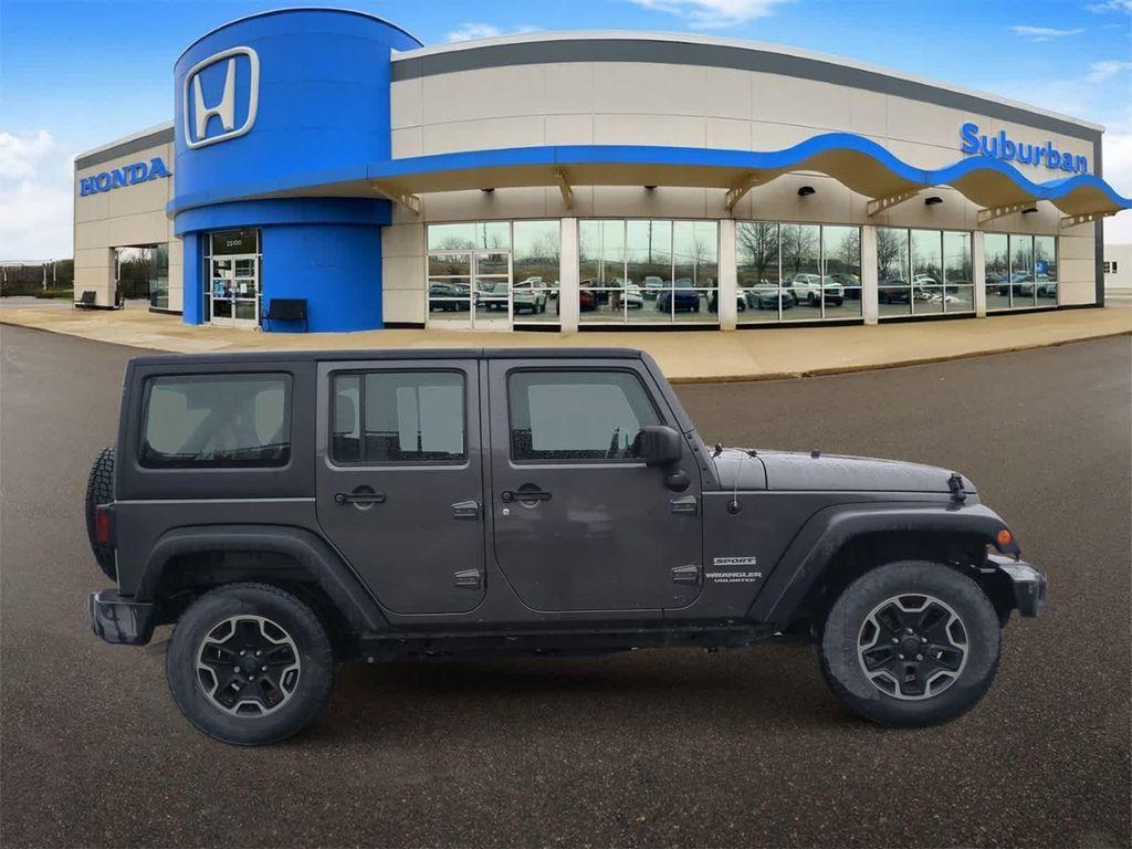 used 2016 Jeep Wrangler Unlimited car, priced at $14,446