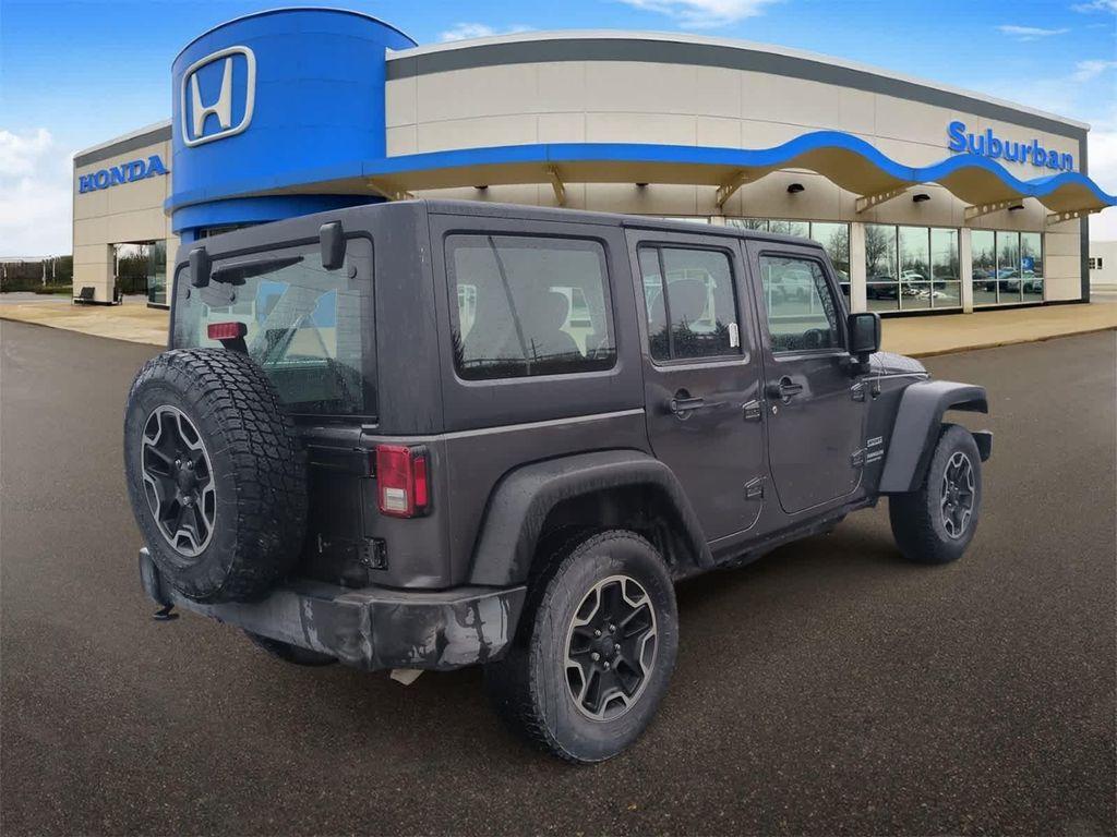 used 2016 Jeep Wrangler Unlimited car, priced at $14,446