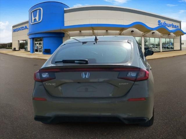 new 2025 Honda Civic car, priced at $29,055