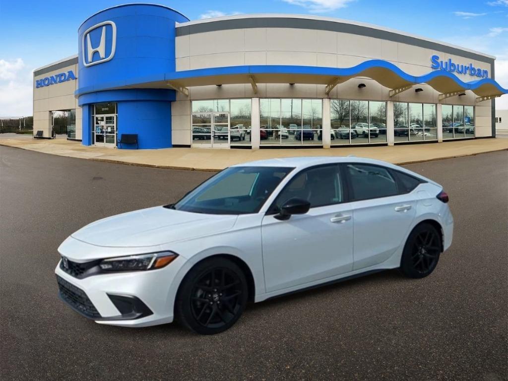 used 2022 Honda Civic car, priced at $24,499