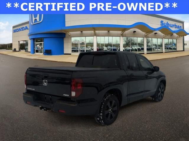 used 2019 Honda Ridgeline car, priced at $25,000