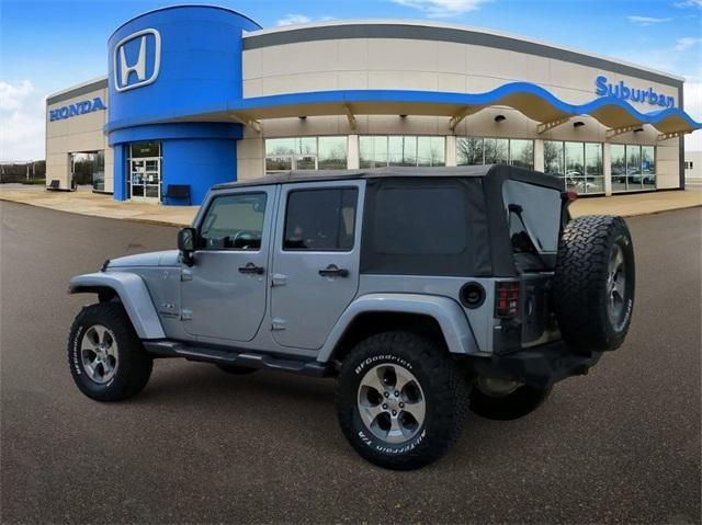 used 2017 Jeep Wrangler Unlimited car, priced at $17,500