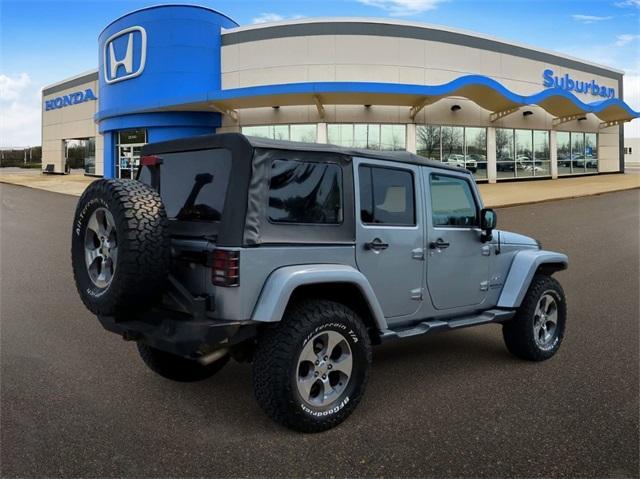 used 2017 Jeep Wrangler Unlimited car, priced at $17,500