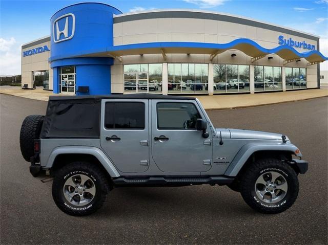 used 2017 Jeep Wrangler Unlimited car, priced at $17,500